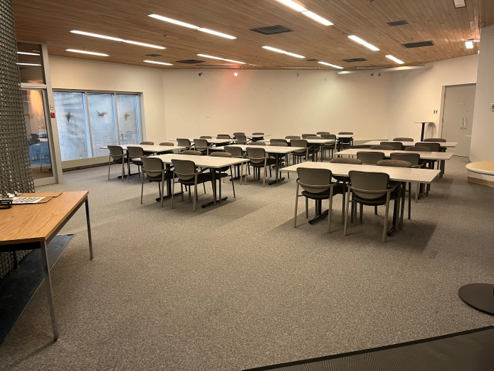 Boreal Room with tables and chairs.